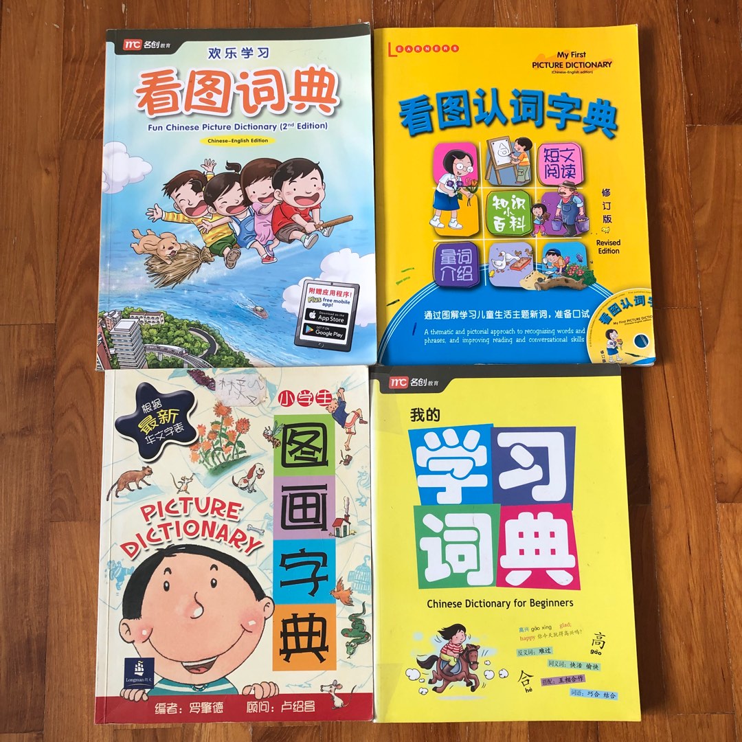 小学生华文图画词典字典 Kindergarten and primary school beginner learners Chinese