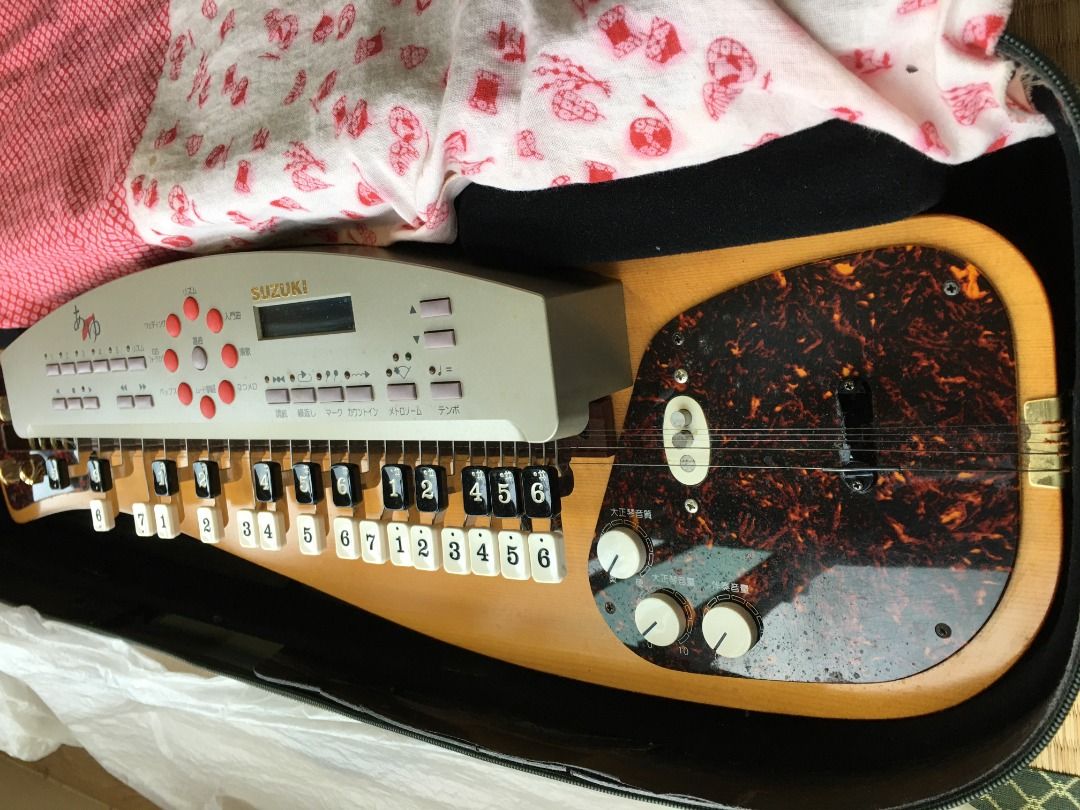 ③ B108 SUZUKI 大正琴 あゆ TES-151 あゆ 大正琴伴奏器 SUZUKI