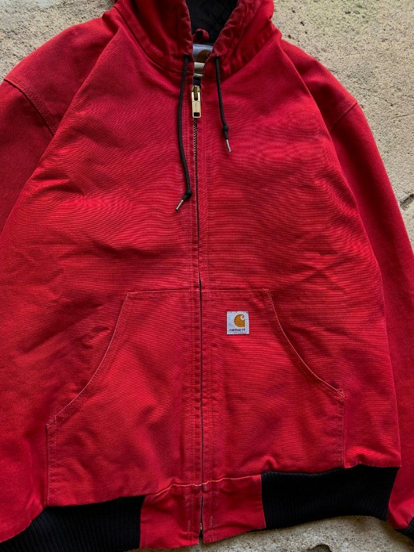 Carhartt j140 red best sale