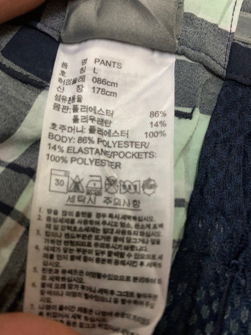 Adidas Adipure Golfer Pants Checkered