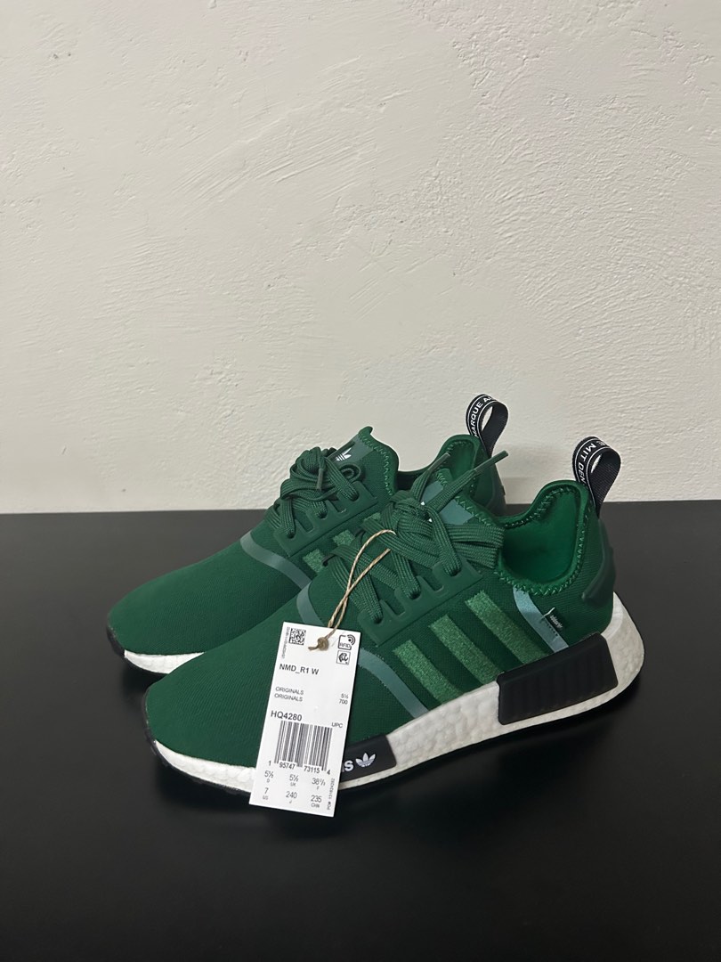 Dark sales green nmds