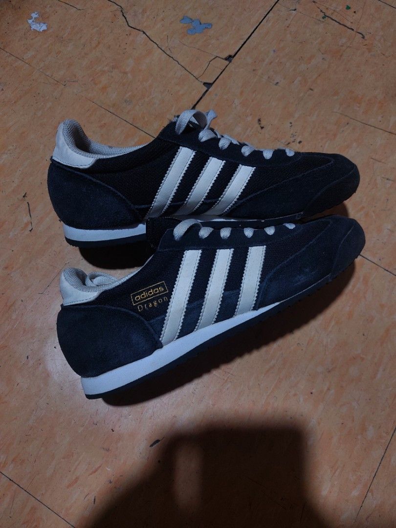 Adidas Originals Dragon Core Black 22 cm Women s Fashion Footwear Sneakers on Carousell