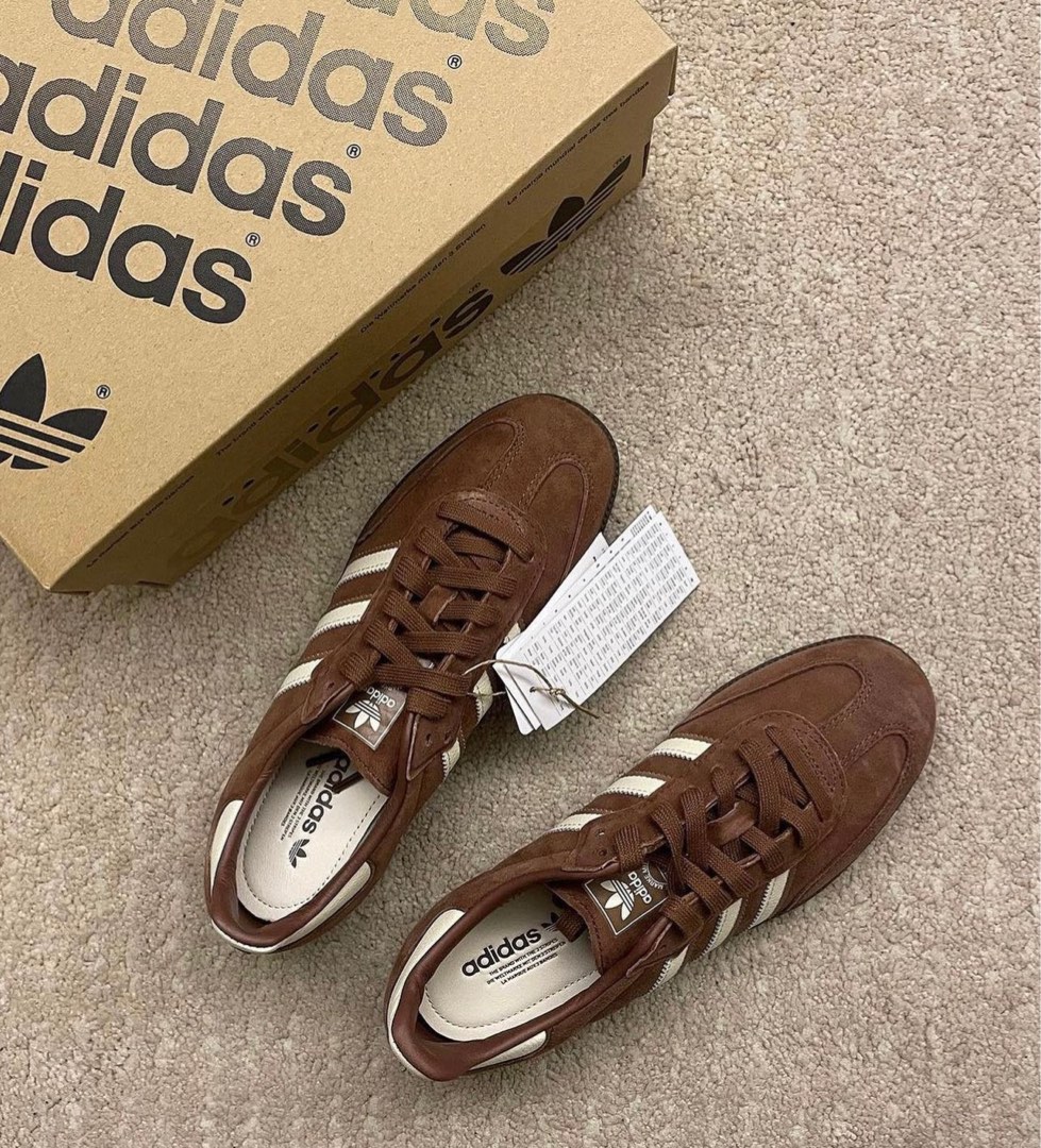 Adidas Samba OG Preloved Brown, Women's Fashion, Footwear