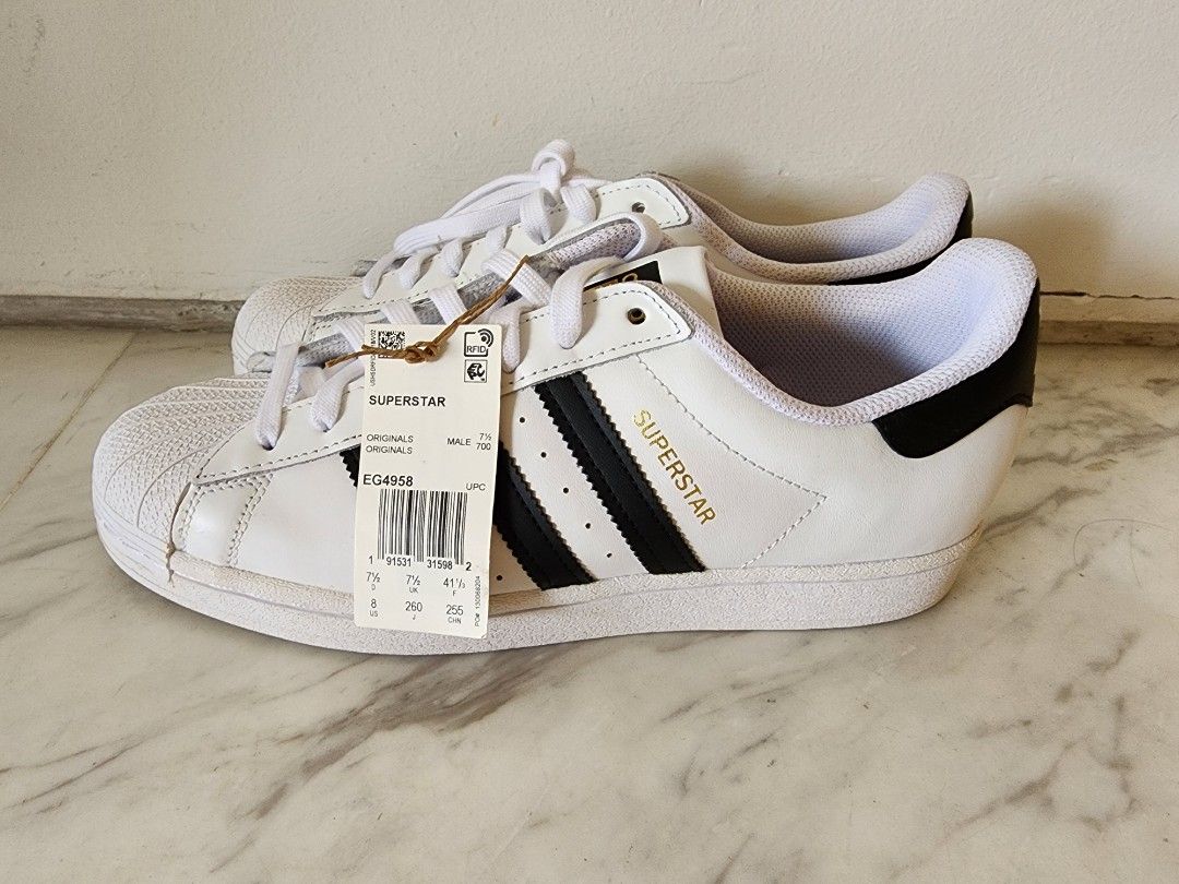 Adidas superstars sale size 8