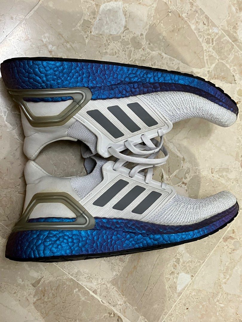 Adidas men's ultraboost 20 space race running shoes new arrivals