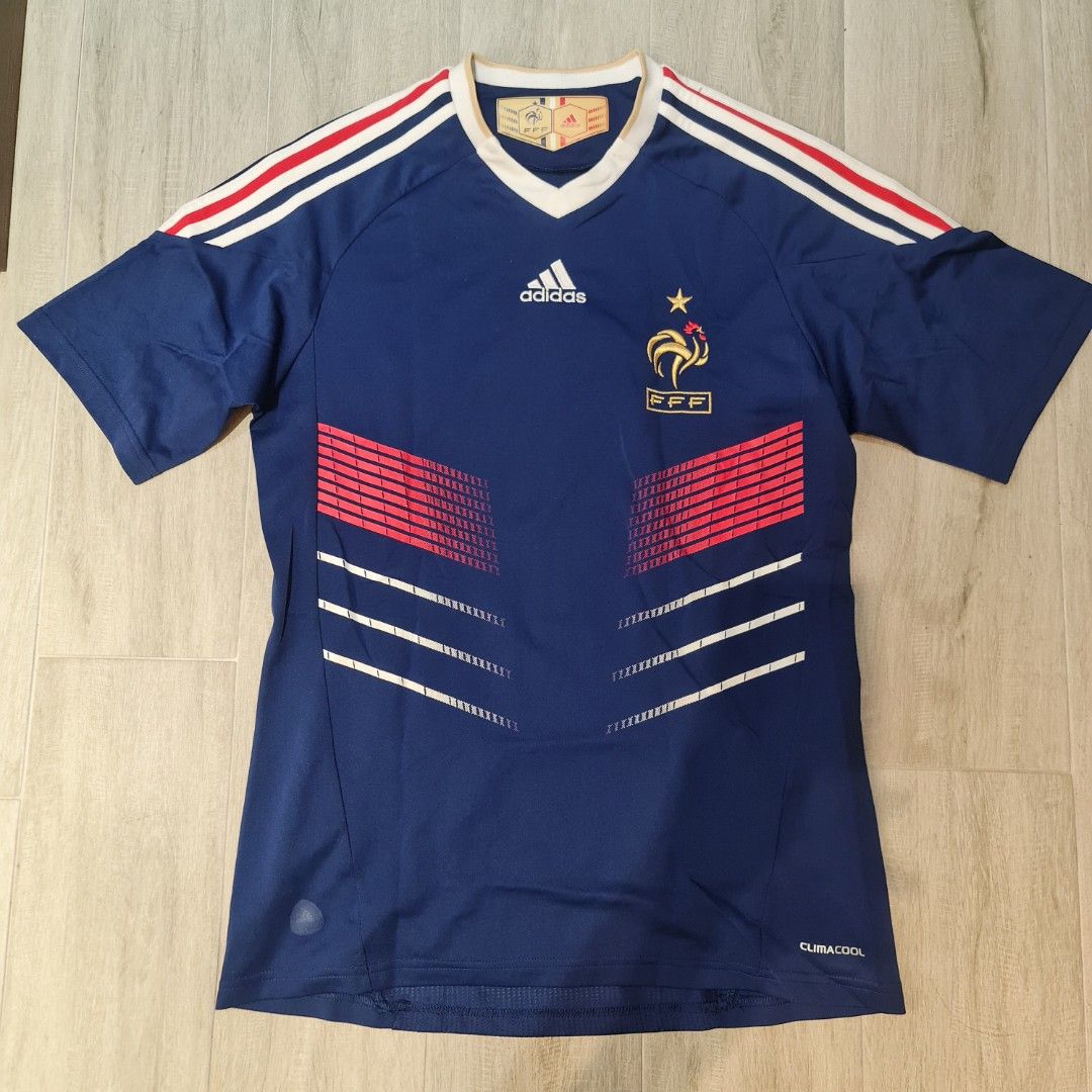 Adidas Vintage France Football Jersey Men s Fashion Tops Sets