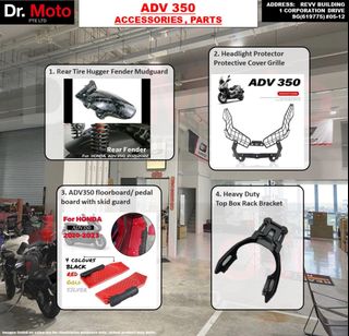 For HONDA ADV350 ADV-350 ADV 350 2024 Big Set Guards Cover Accessories  Parts