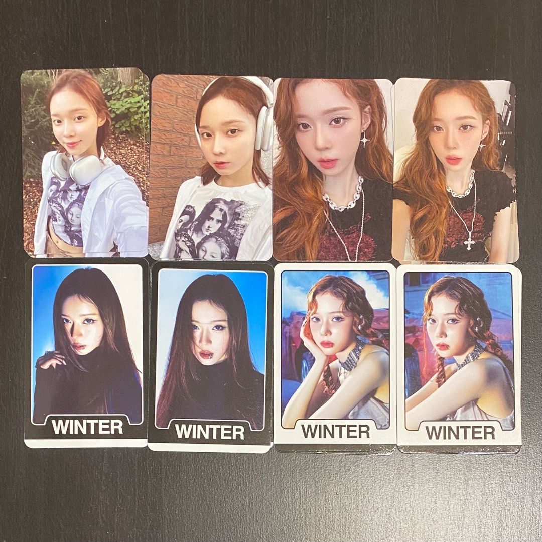 aespa ウィンター drama makestar ヨントン トレカ aespa ウィンター