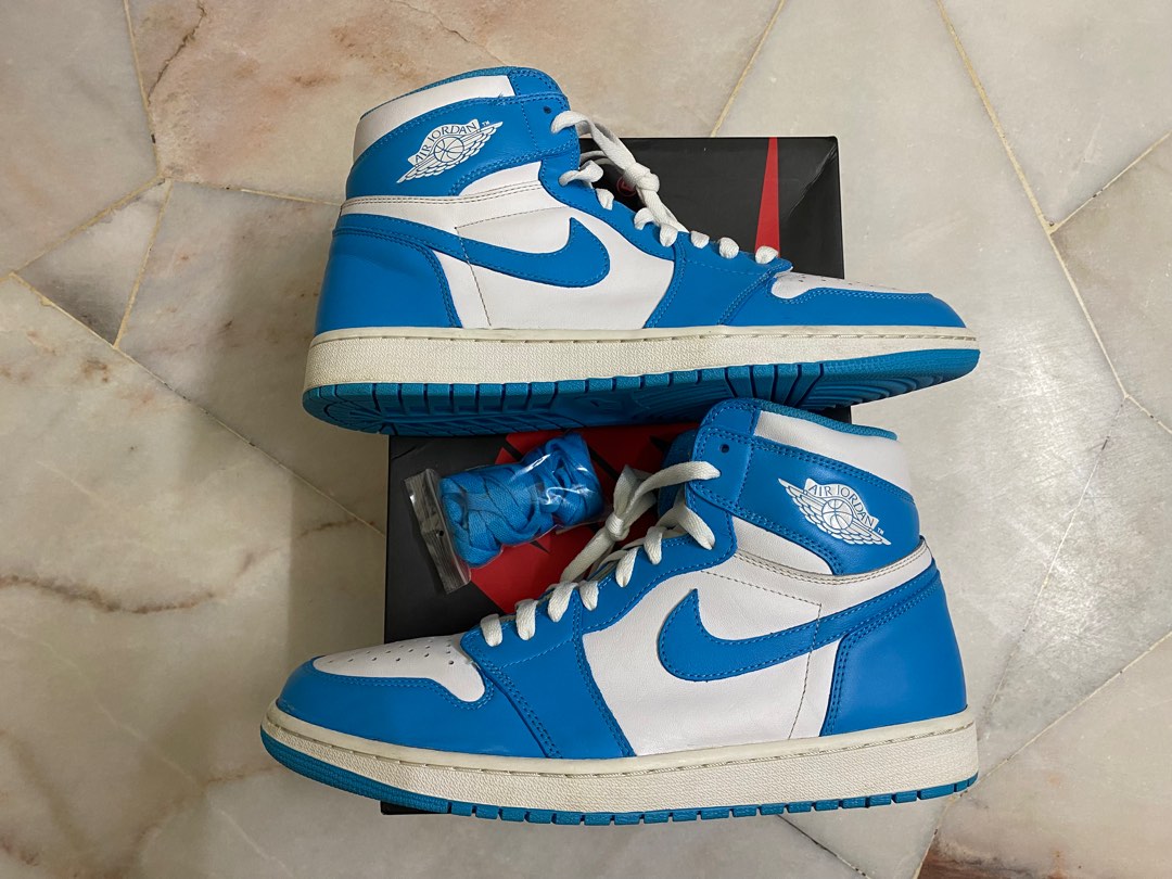 Jordan 1 unc online nike