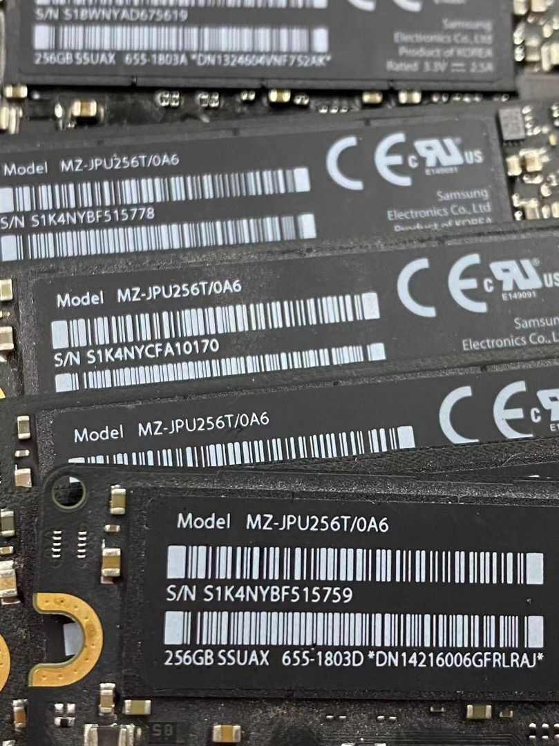 SSD For A1466, A1465, A1502, A1398 Model 2013, 2014, 2015 Original Apple  MacBook
