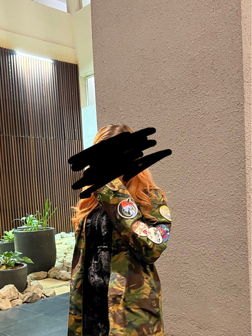 Off white 2025 army jacket womens