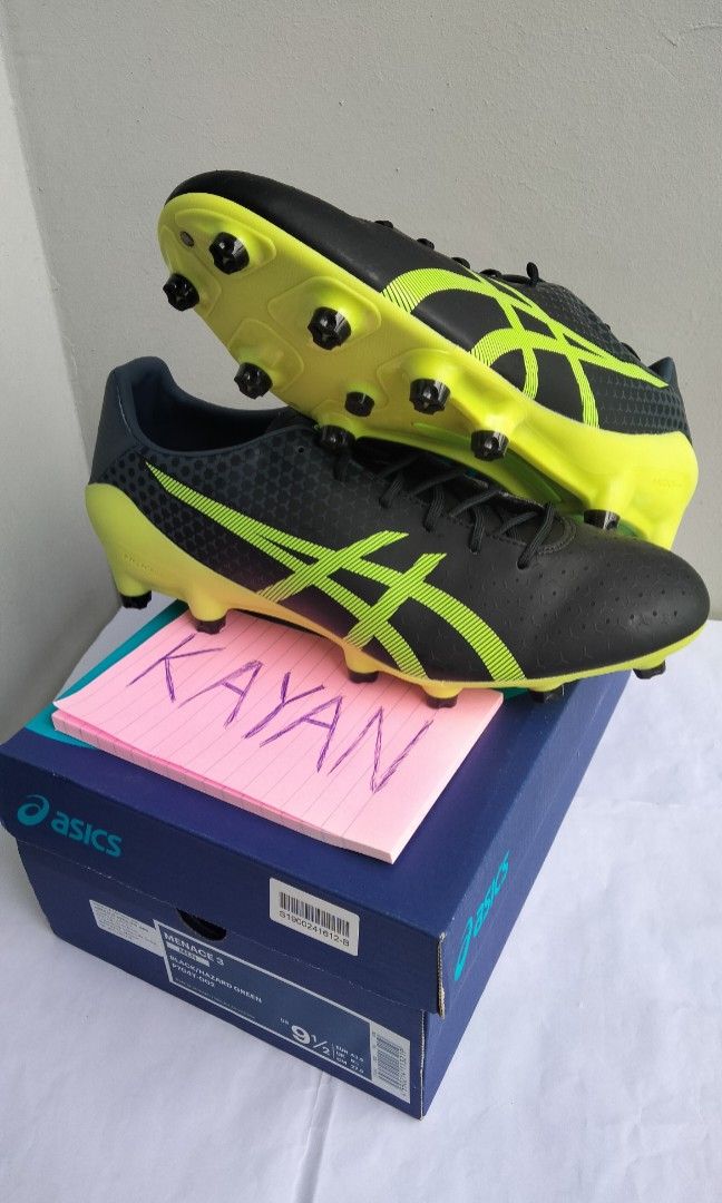Asics menace 3 black clearance