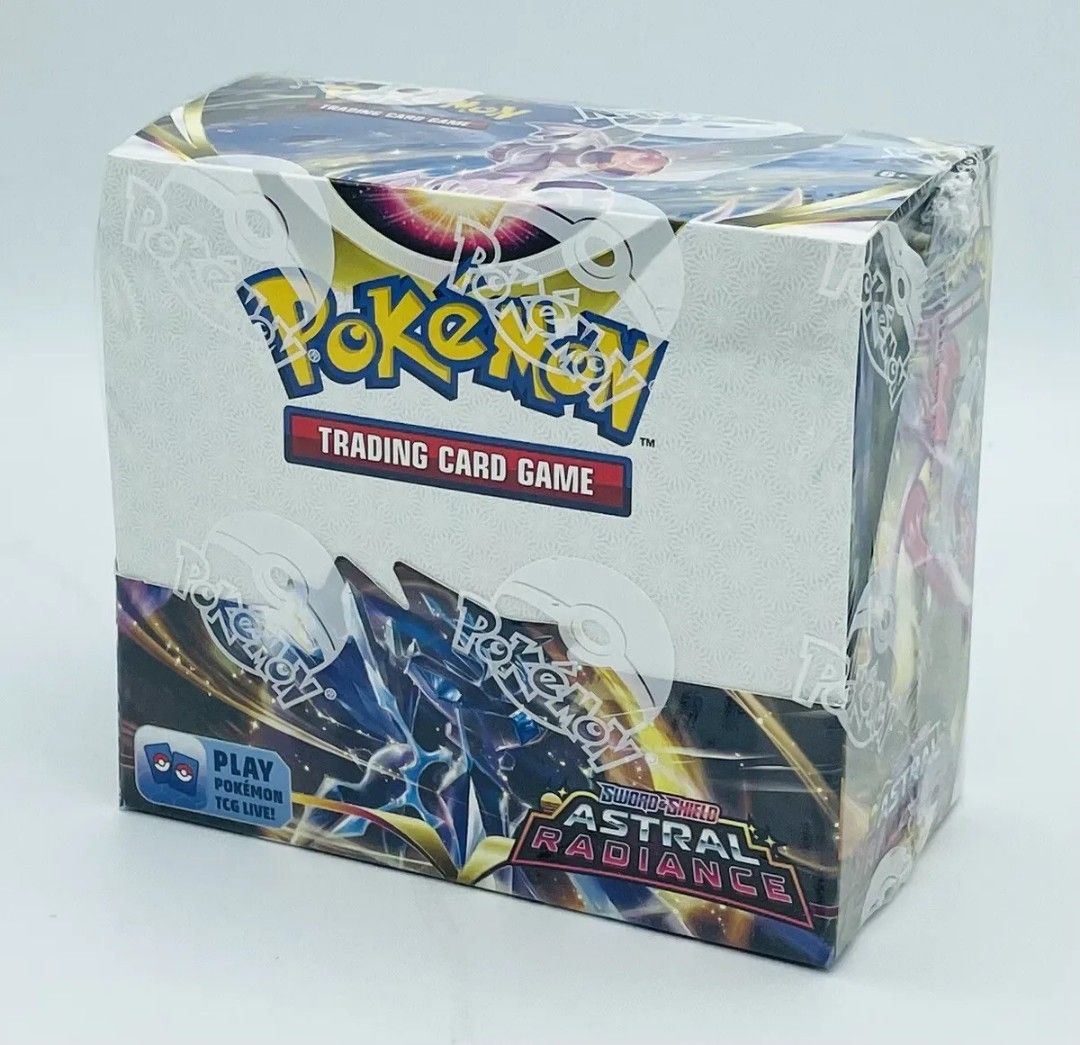 Astral Radiance Booster Box Pokemon Pokmon Cards, Hobbies & Toys, Toys &  Games on Carousell