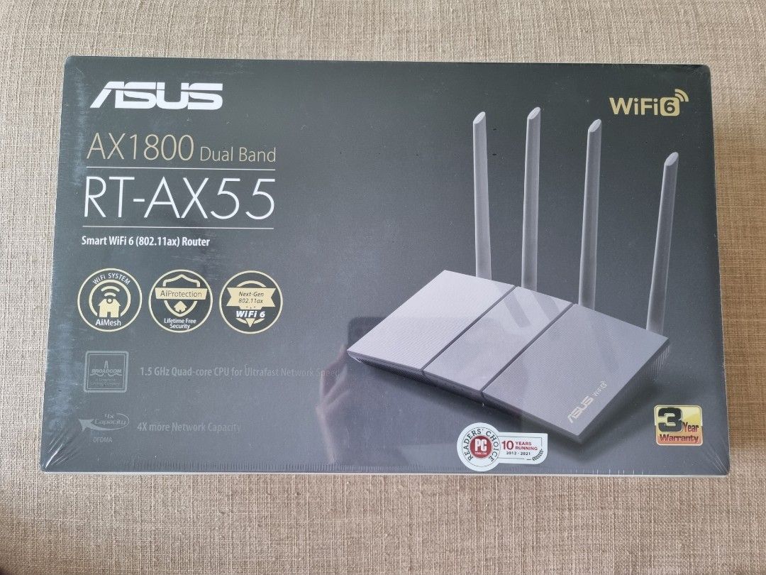Asus RT-AX55 Router, Computers & Tech, Parts & Accessories, Networking ...