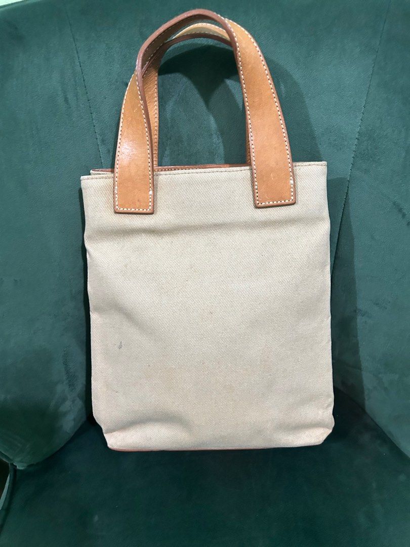 Authentic Burberry Handbag Tote Made In Japan