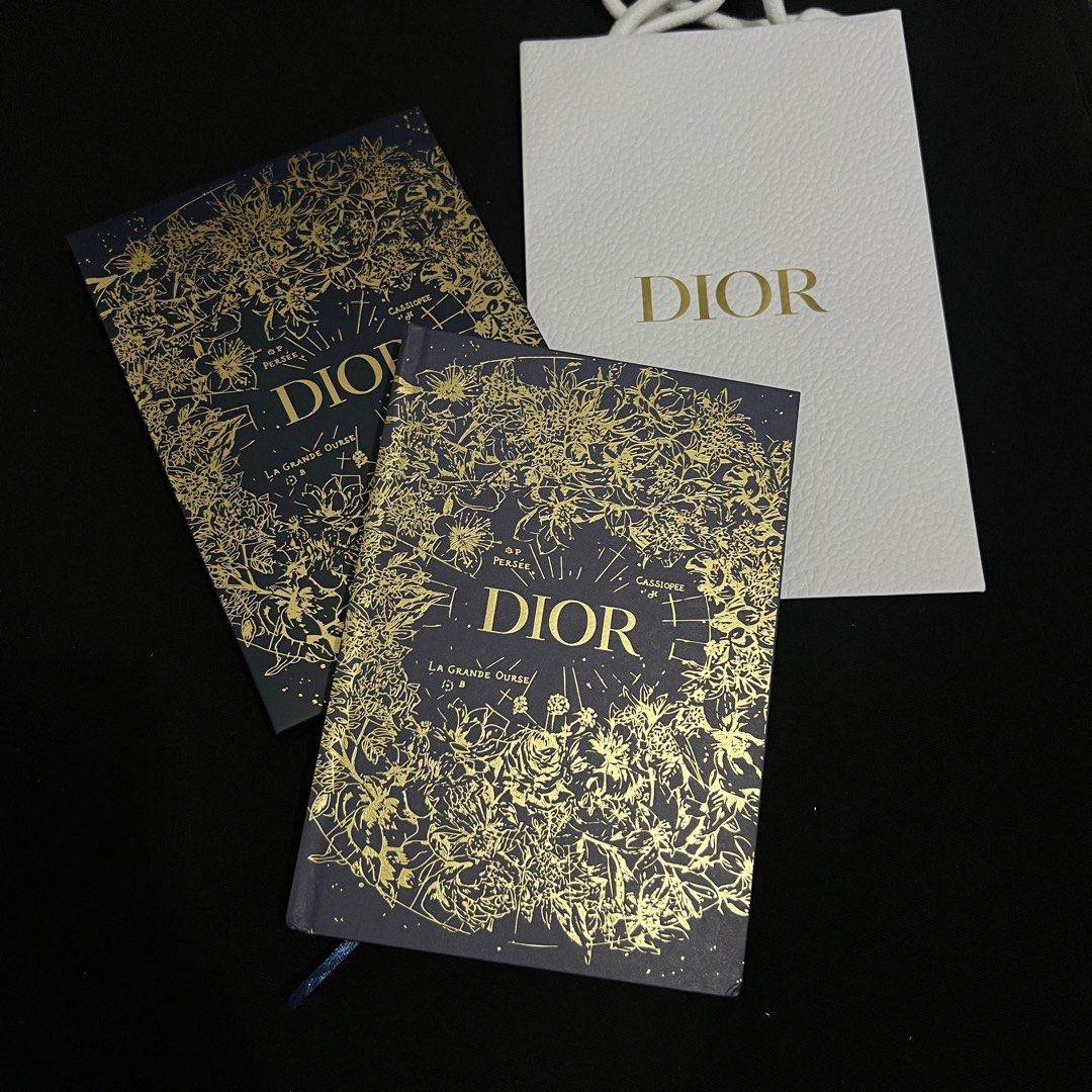 Authentic Dior Notebook 💙🐝 (Category: Luxury Accessories) located in Rizal. Submitted by thetopspotfashionboutique (Listing ID 1282344652, Image 3). Description: - with original notebook box - free ORIGINAL DIOR PAPERBAG - authentic complimentary gift from the brand.