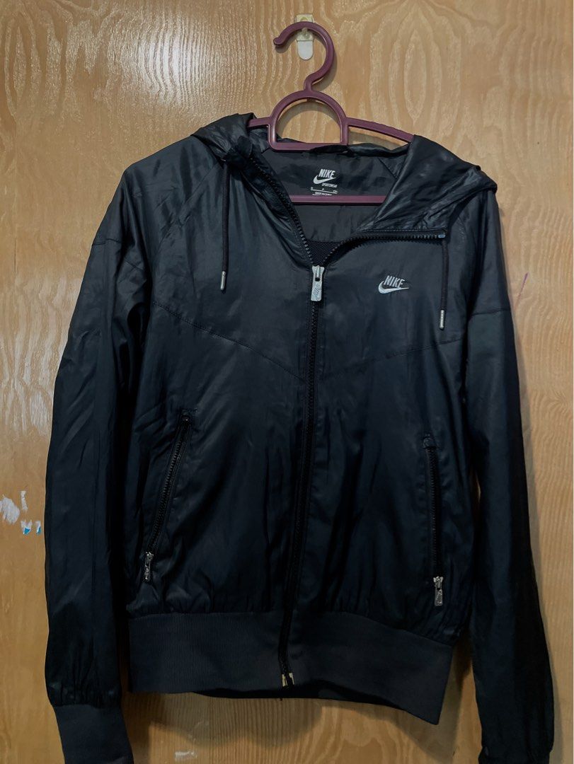 All black nike windbreaker womens online