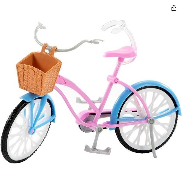 Barbie bicycle set clearance