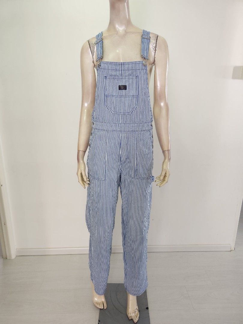 Blue Striped Jumpsuit H M