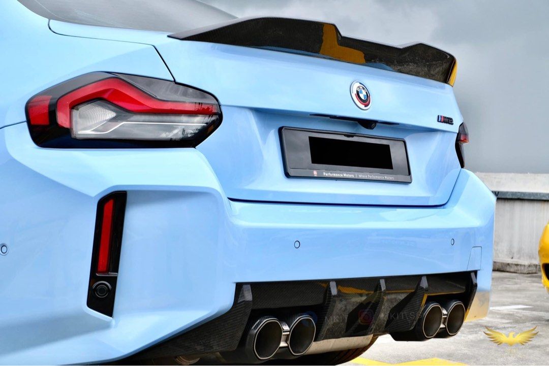 Bmw M2 G87 Spoiler Diffuser Front Lip Mirror Cap, Car Accessories ...
