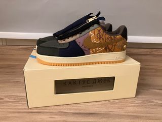 Travis scott air force one swoosh pack hot sale