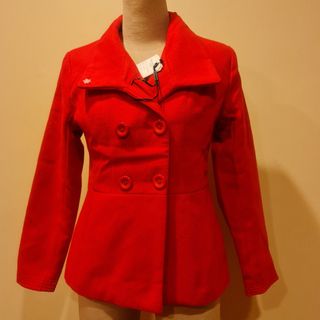Red jacket for top sale