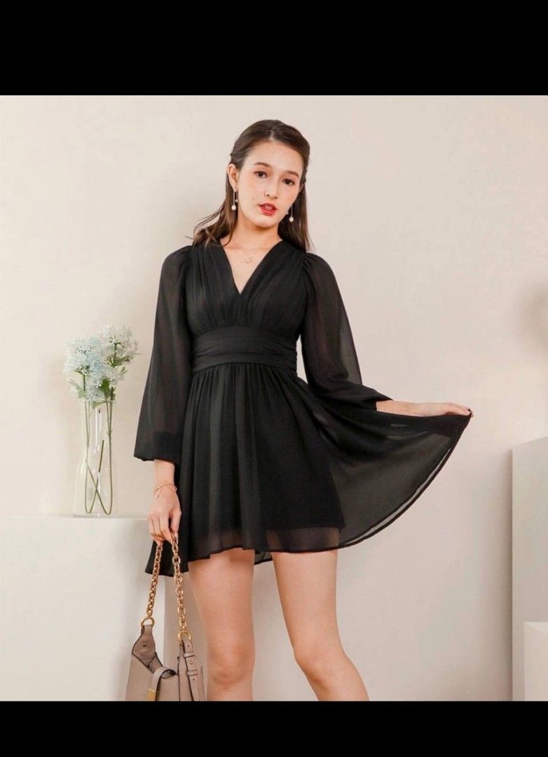 Chiffon discount romper dress