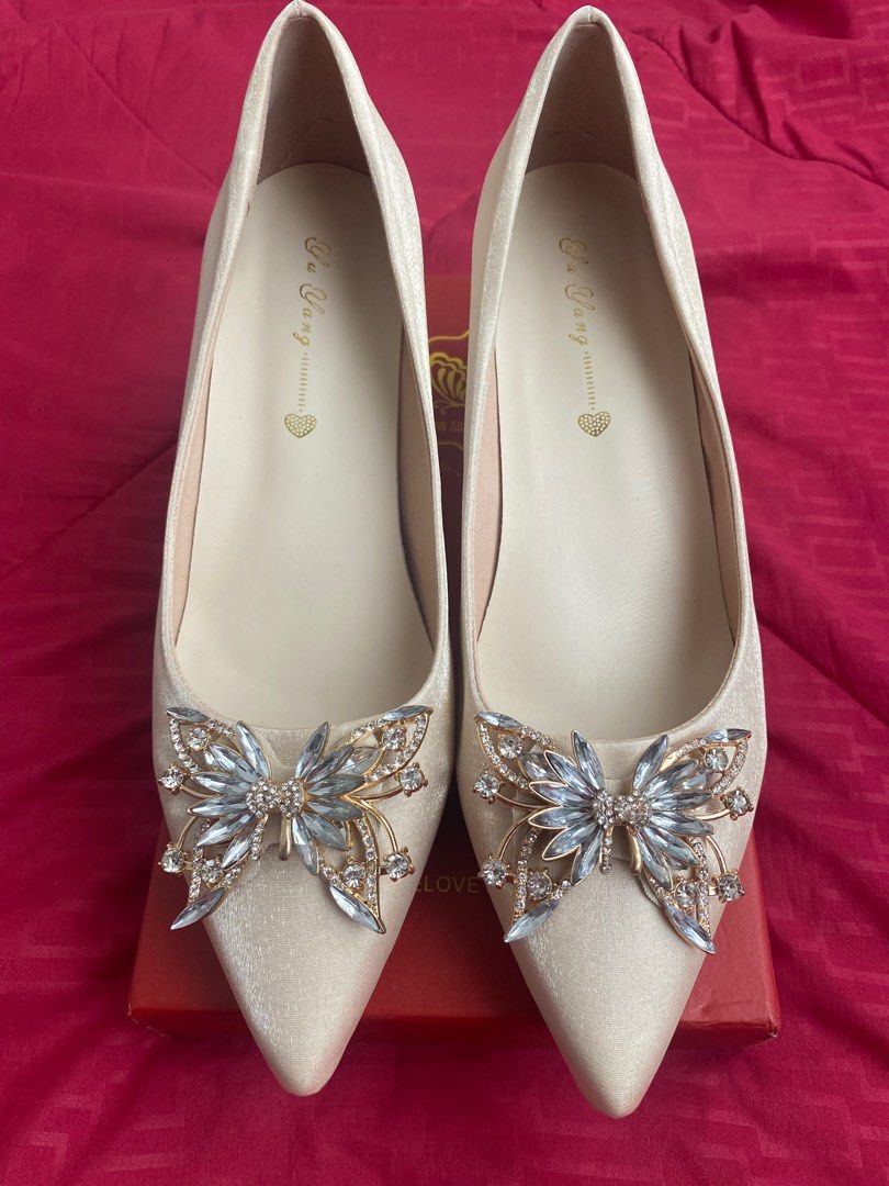 Bridal belly sales shoes
