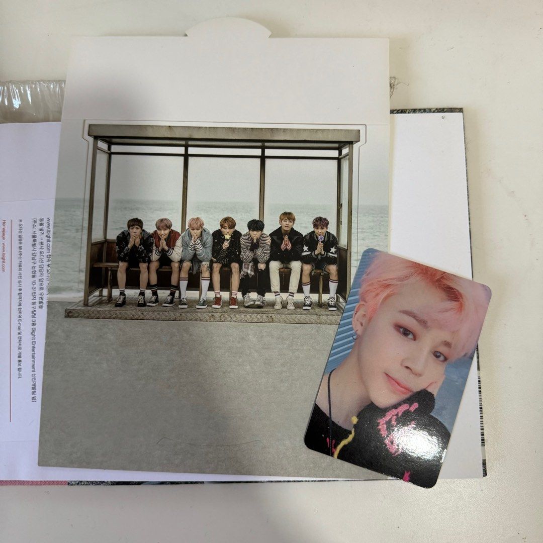 BTS YNWA ALBUM WITH JIMIN PC, Hobbies & Toys, Collectibles & Memorabilia, K- Wave on Carousell