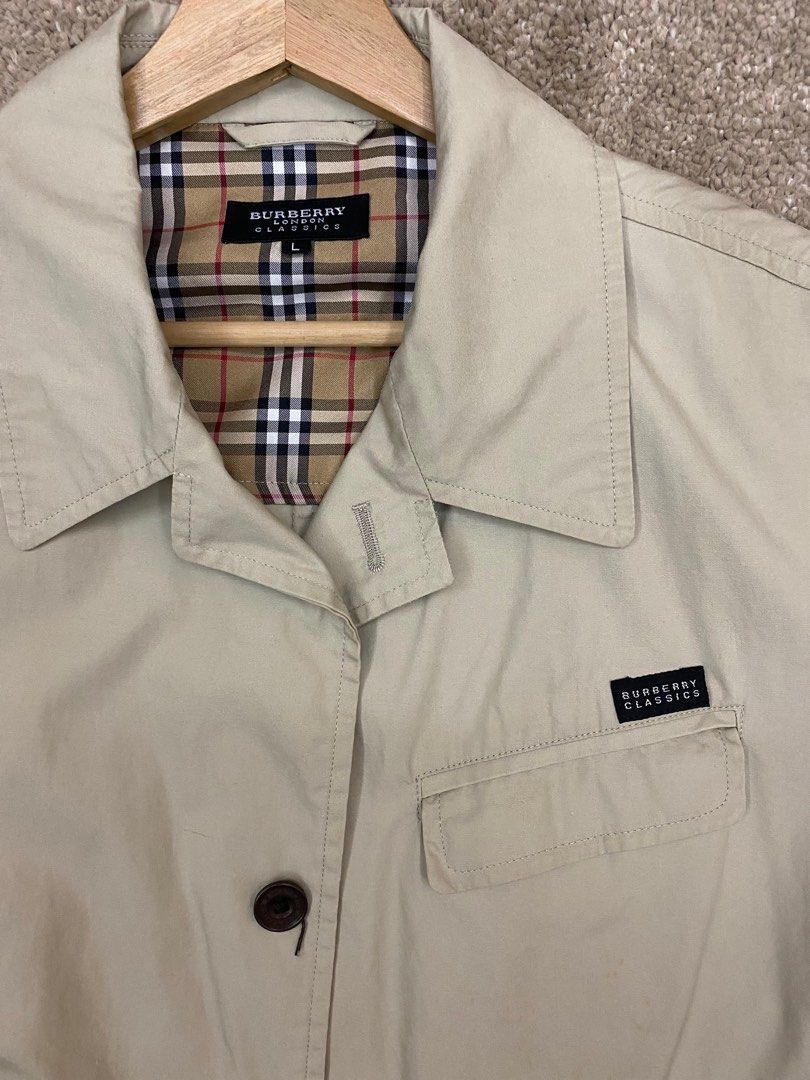 Burberry light jacket on sale