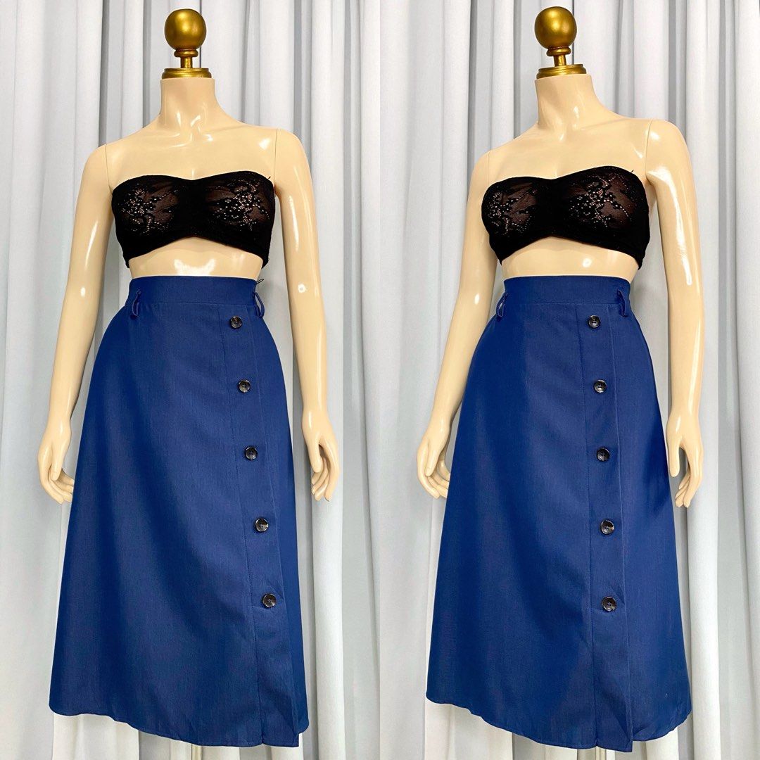 Button down back on sale skirt