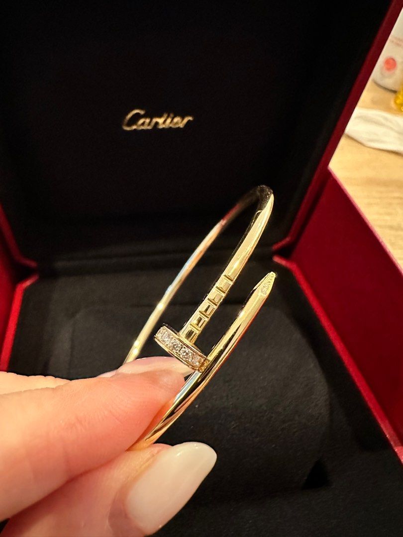 Cartier small juste cheap un clou bracelet