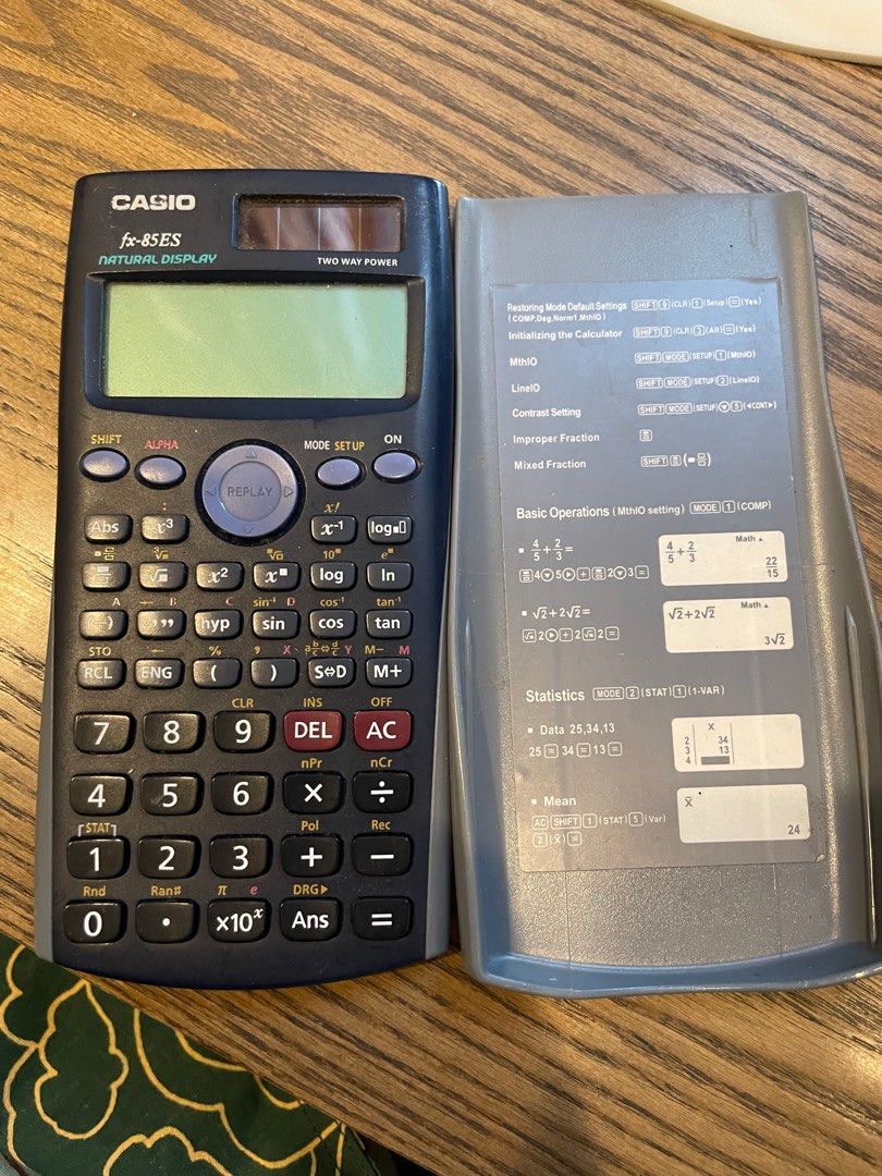 Casio 85es sales