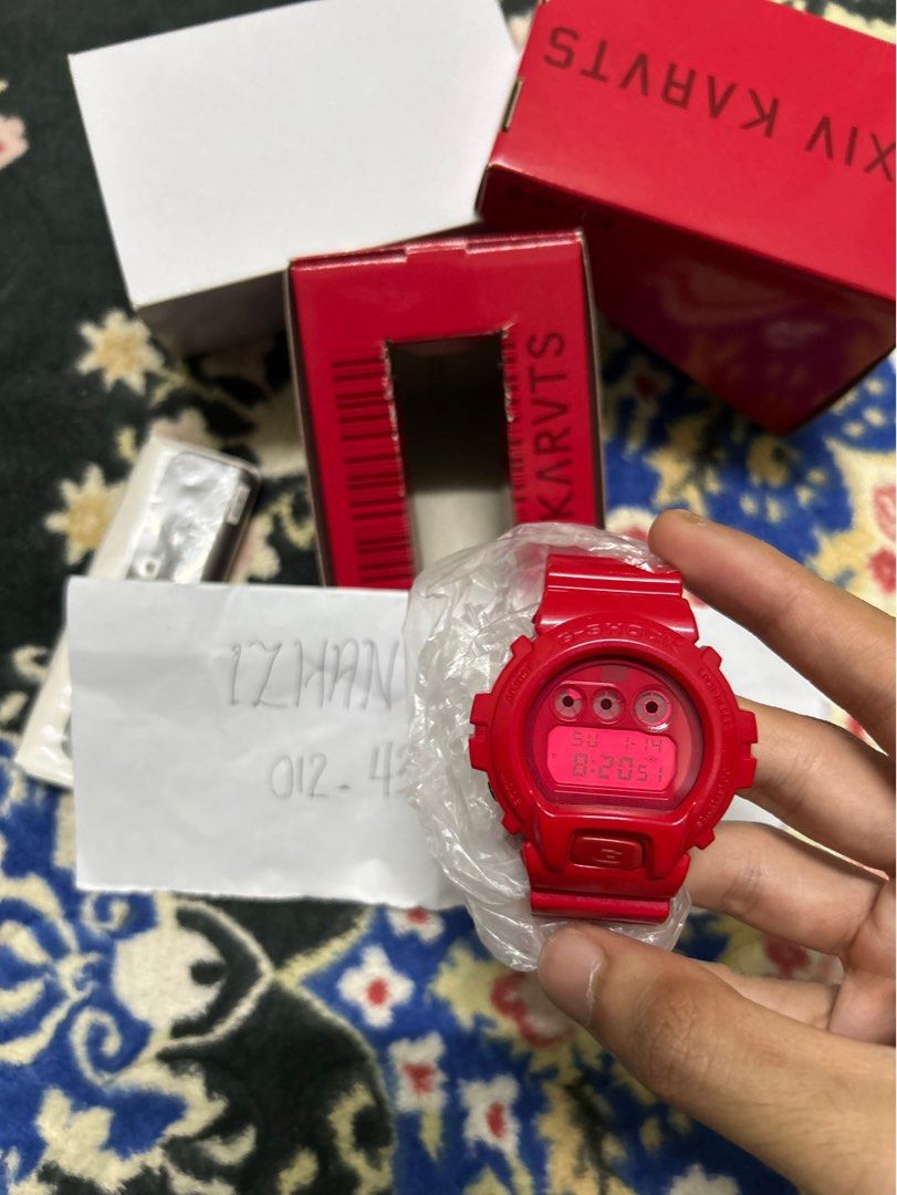 G shock 24 karat merah sales
