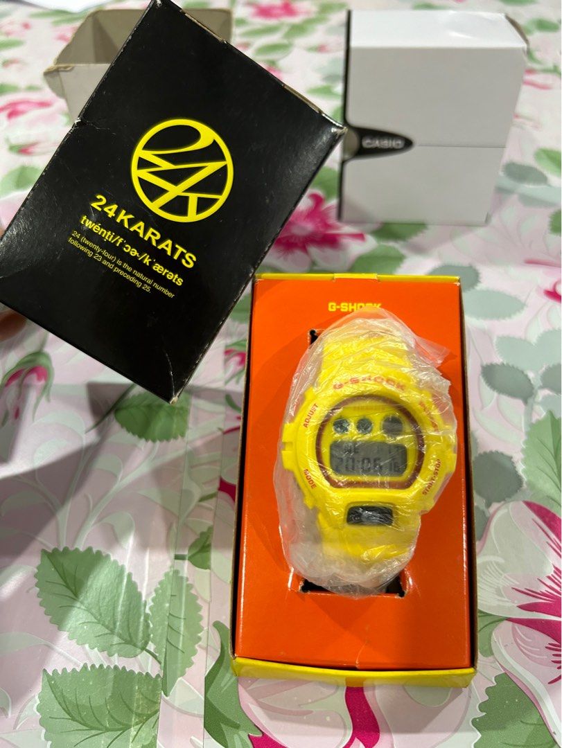 G shock 24 karat kuning discount