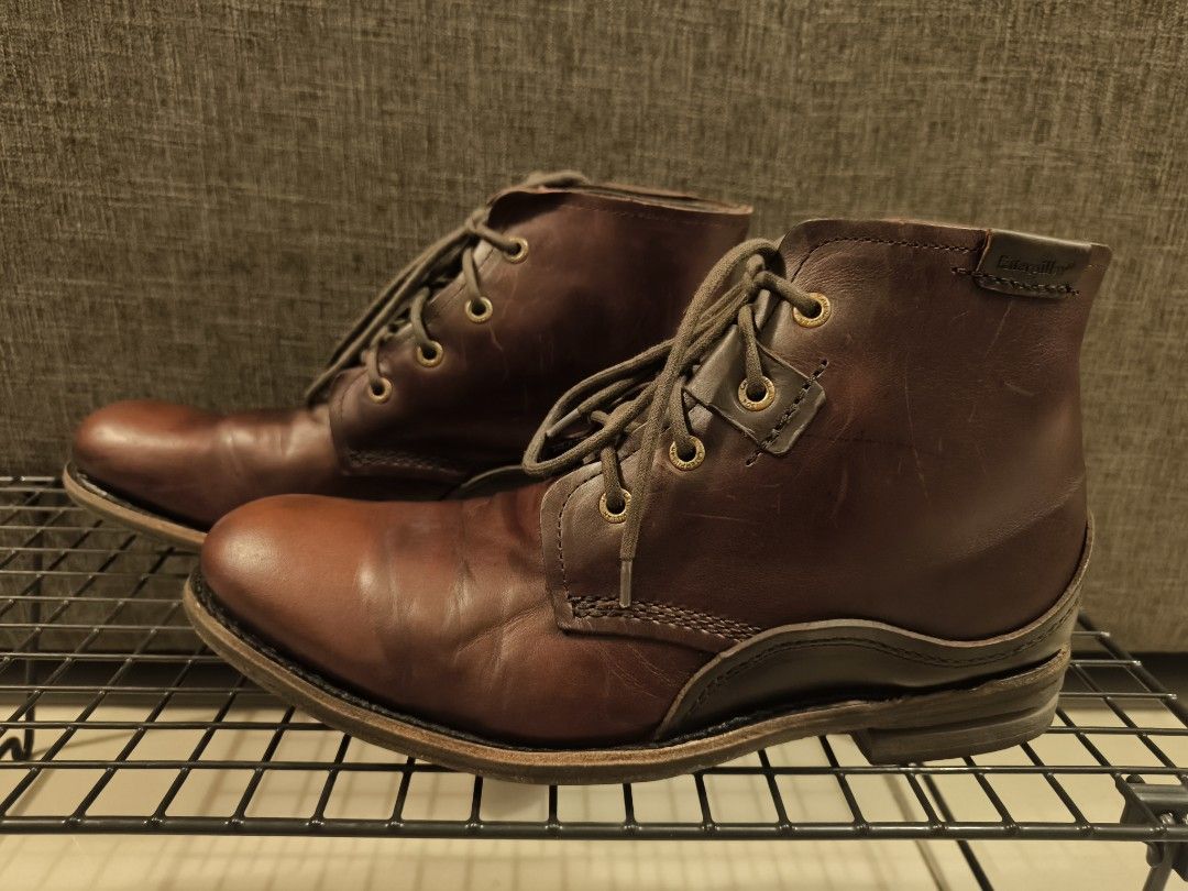 Caterpillar top dress boots