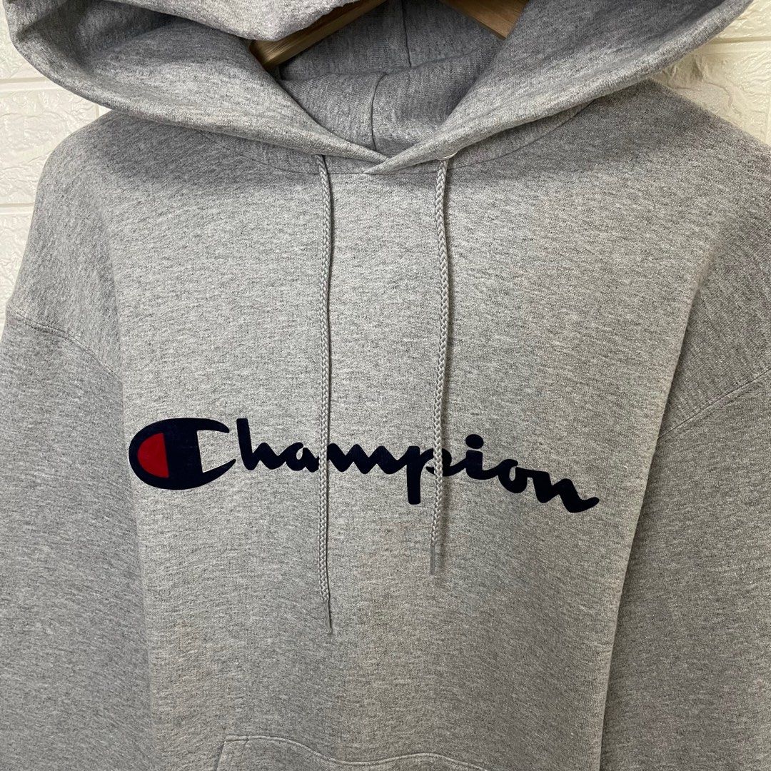 Champion eco triple script hoodie clearance sweatshirt