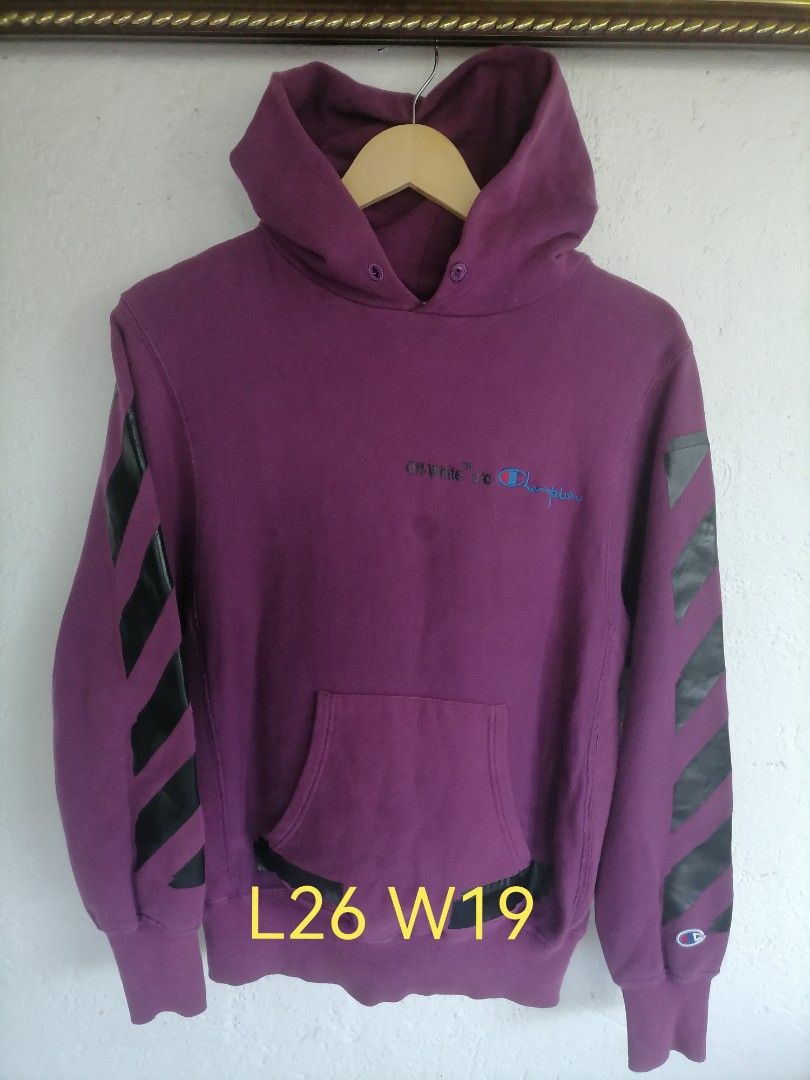 CHAMPION X OFF WHITE Luxury Apparel on Carousell