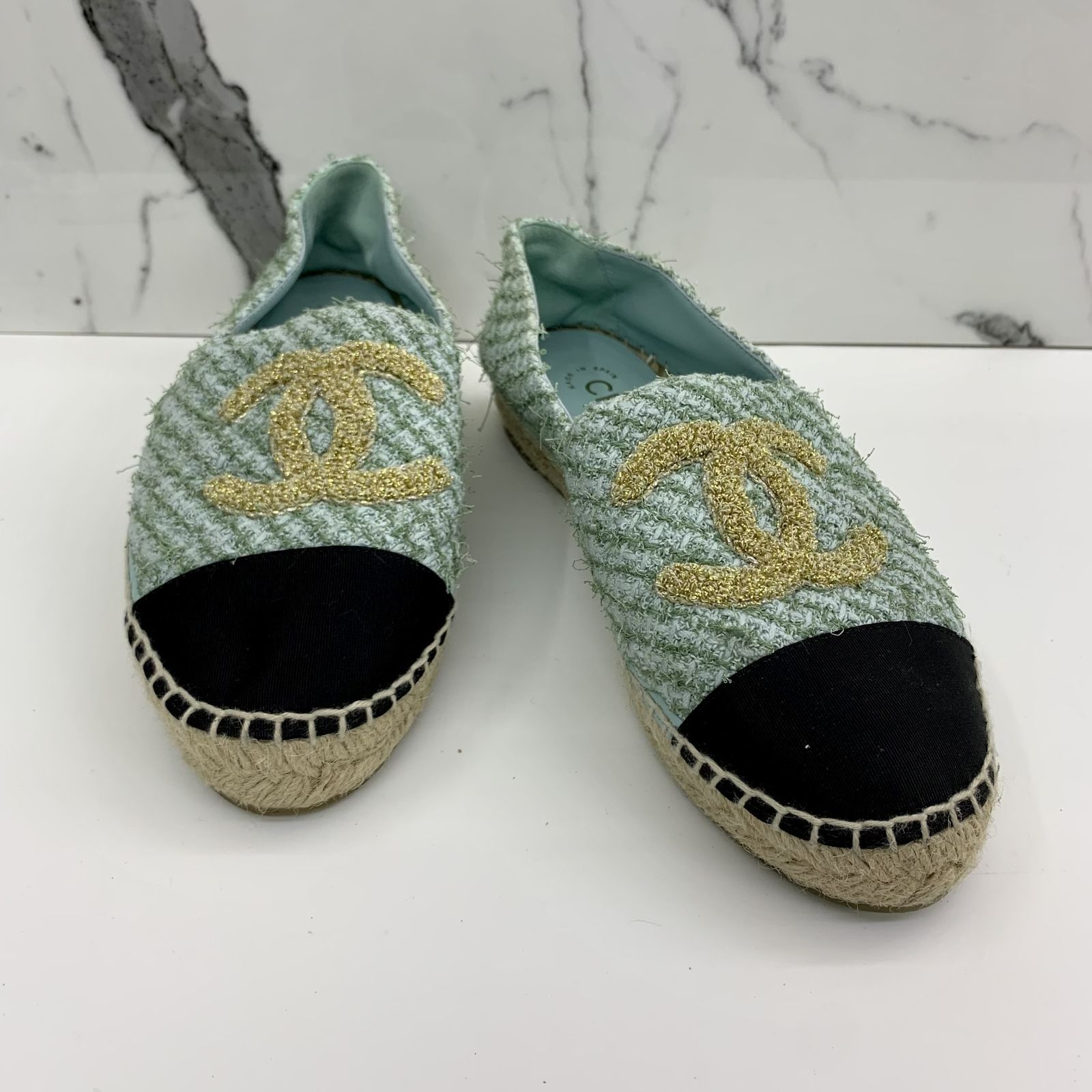Chanel multicolor espadrilles discount