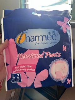 Charmee Menstrual Pants Medium 2's (6-pack)