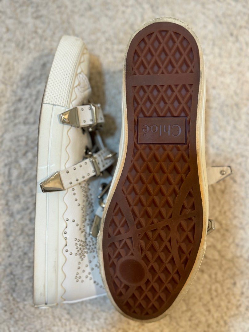 Chloe kyle high top sneaker top