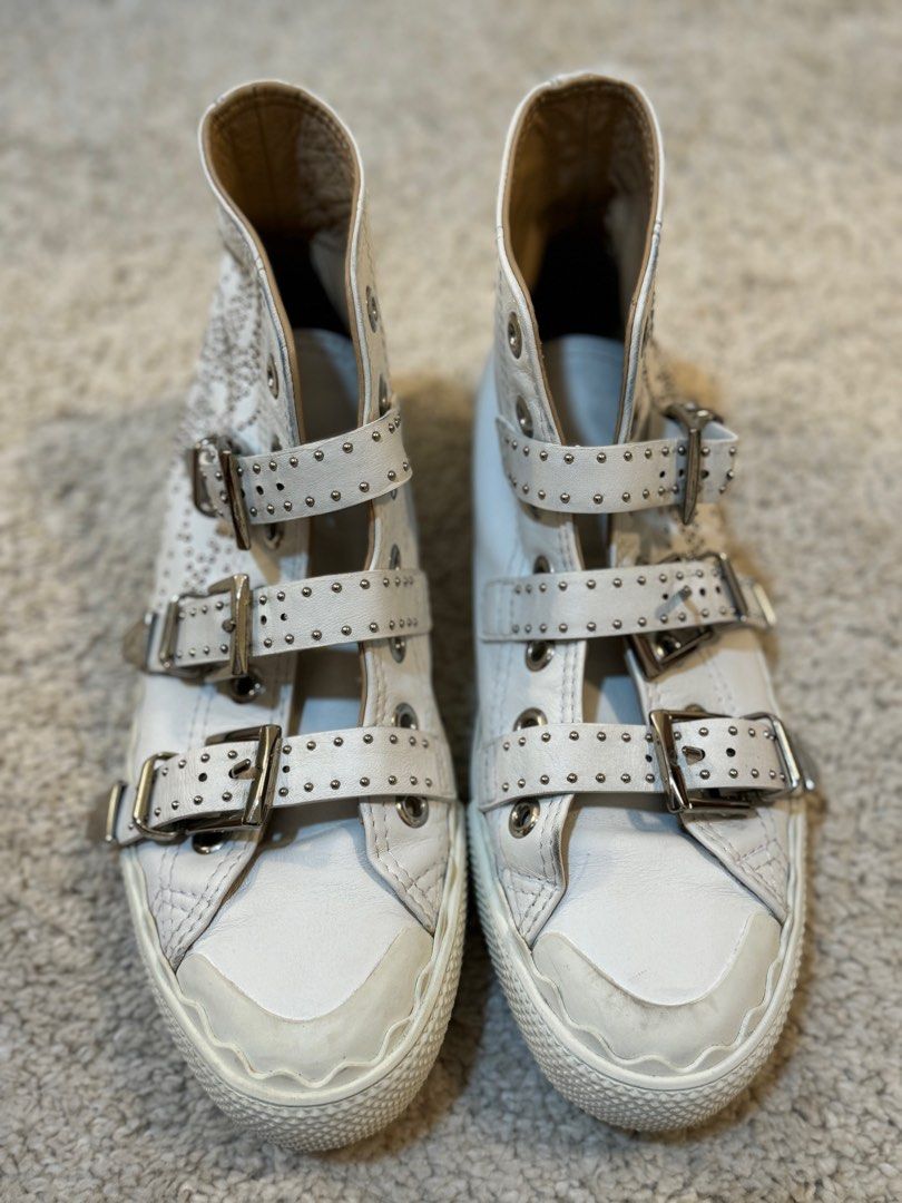 Chloe kyle studded sneakers sale
