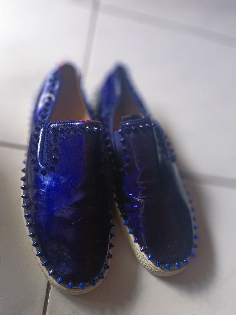Christian Louboutin size 42 ORI prelove lecet pemakaian tapak tebal empuk jual cepet aja 680rb
