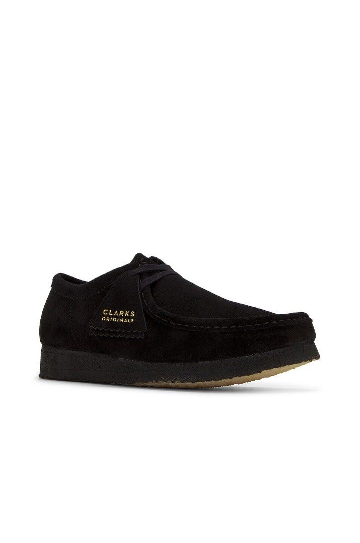 Clarks Wallabee Suede Triple Black Men s Fashion Footwear