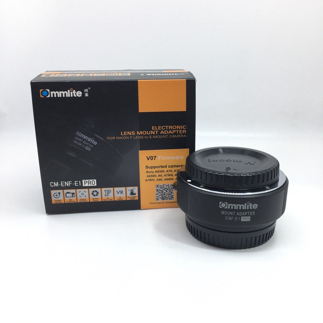 ☆美品☆Commlite CM-ENF-E1 PRO 電子マウントアダプター ☆美品☆Commlite CM-ENF-E1 PRO 電子マウントアダプター