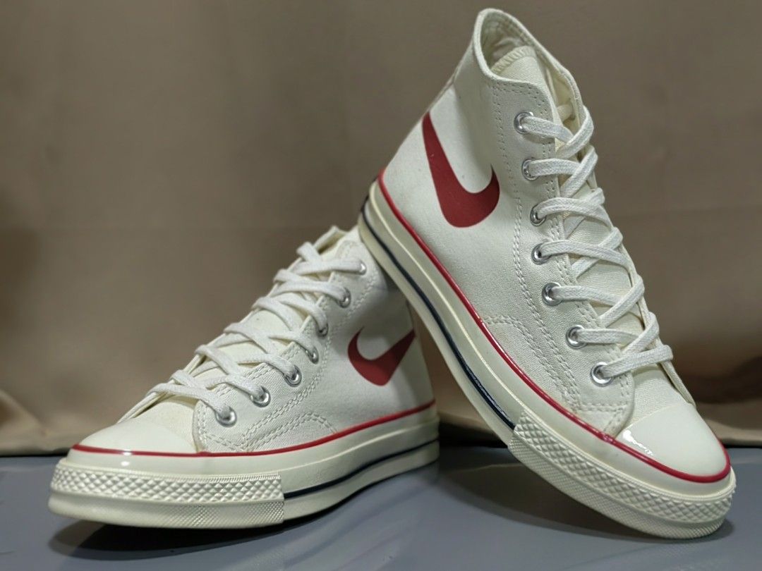 Converse Chuck Taylor Nike Smile Men s Fashion Footwear Sneakers on Carousell