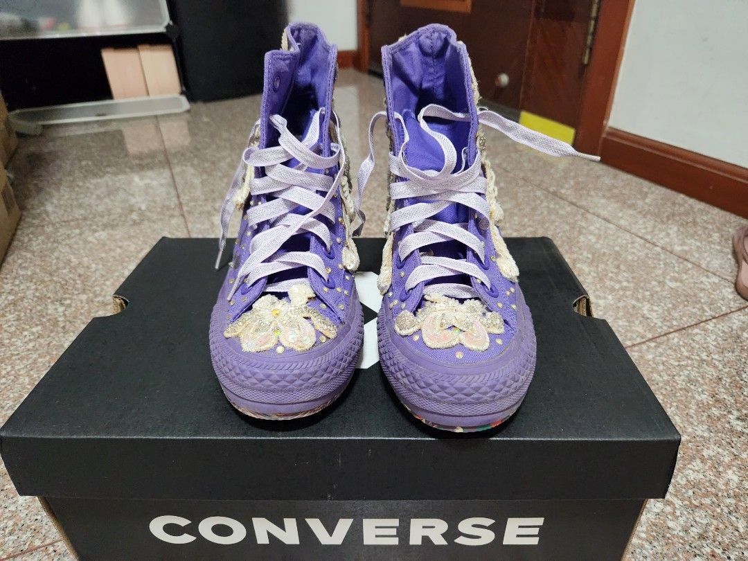 Golf le on sale fleur converse purple