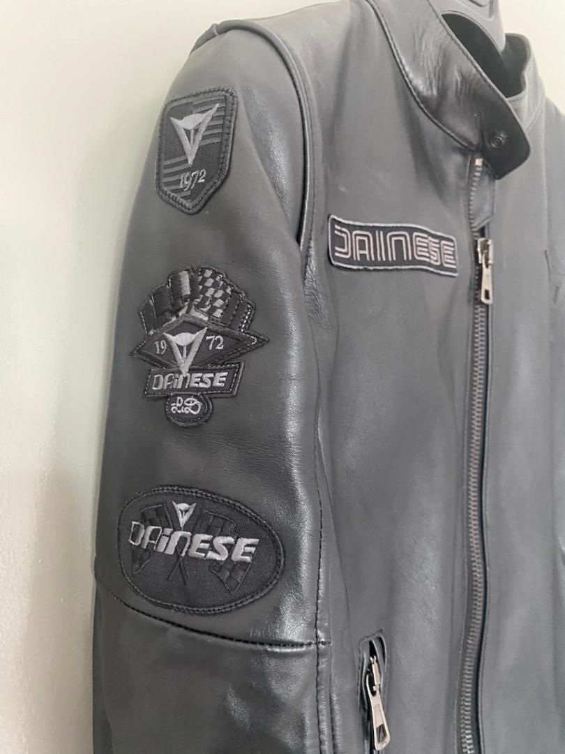 Dainese Leather Jacket 45 Anniversary Men s Fashion Coats