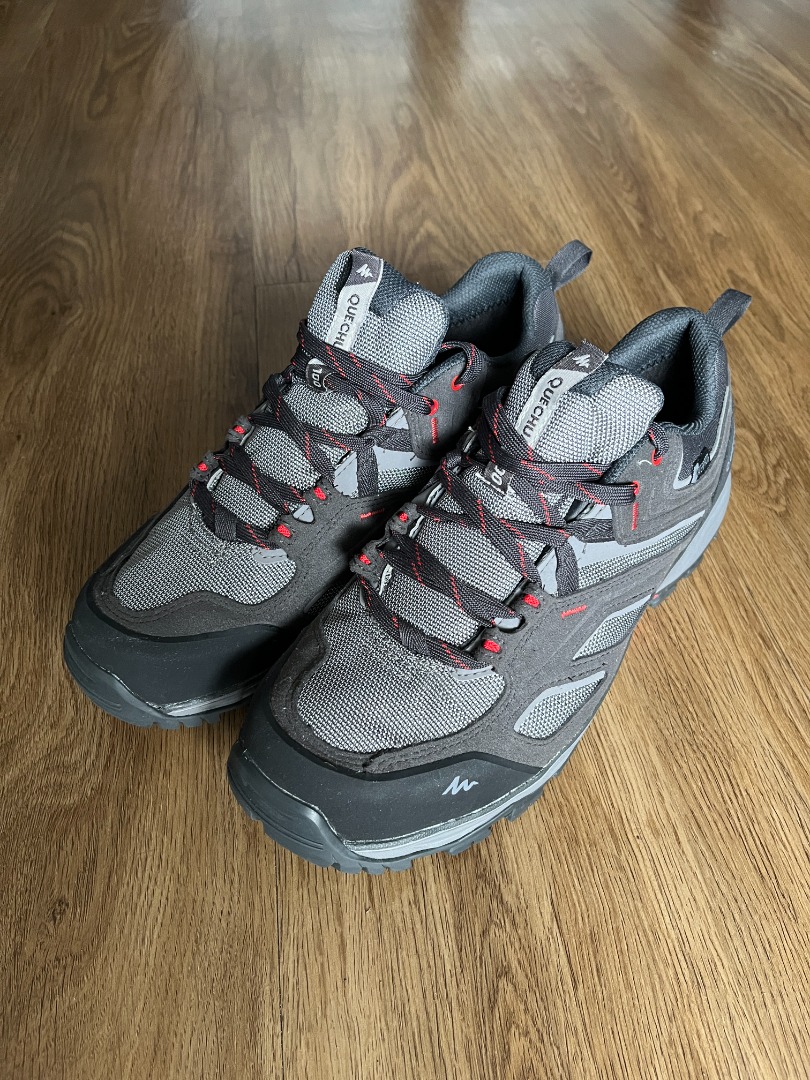 Decathlon mens hiking on sale shoes