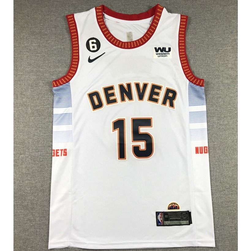 Denver nuggets deals white jersey